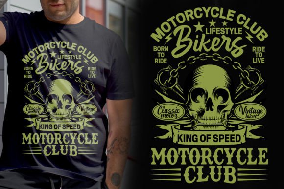 Download Bikers Lifestyle Vector Tshirt Design - Lifestyle Collection