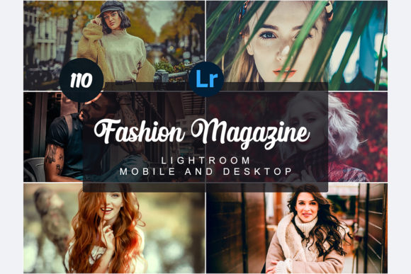Download Fashion Magazine Mobile&amp;Desktop PRESETS - Desktop Collection