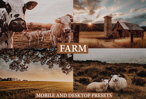 Download Cinematic Farm Mobile &amp; Desktop Presets - Desktop Collection
